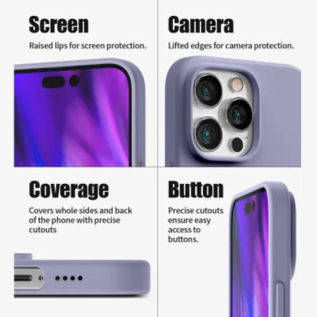 Goospery Silicon for iPhone 16 Pro - Red - Image 3