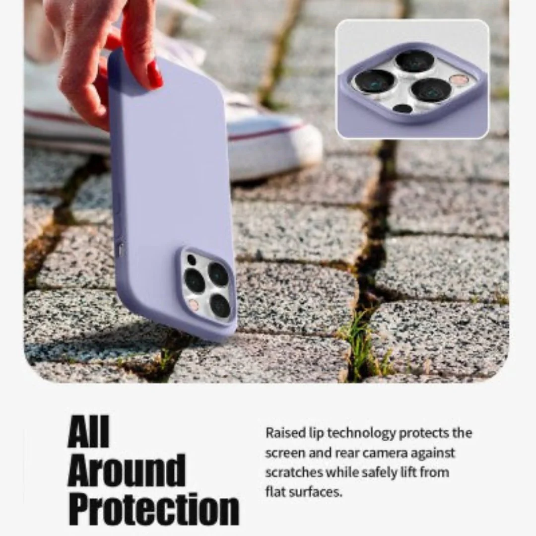 Goospery Silicon for iPhone 16 Pro - Red - Image 4