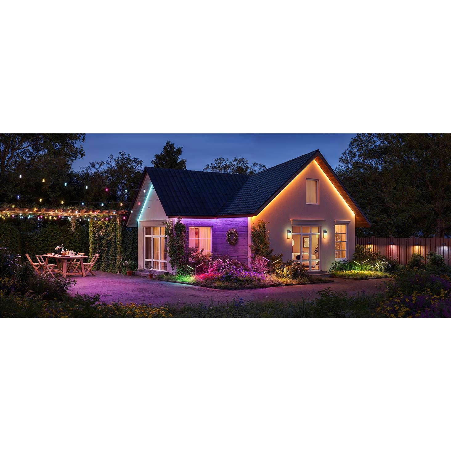 Govee Outdoor Clear Bulb String Lights (15m) - Image 4