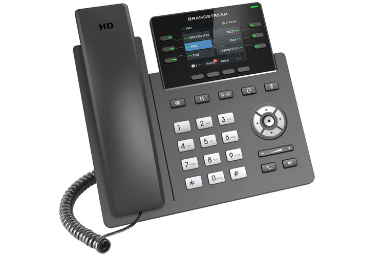 Grandstream GRP2613W 6 Lines, 6 SIP Accounts, PoE + GigE, WiFi - Image 3