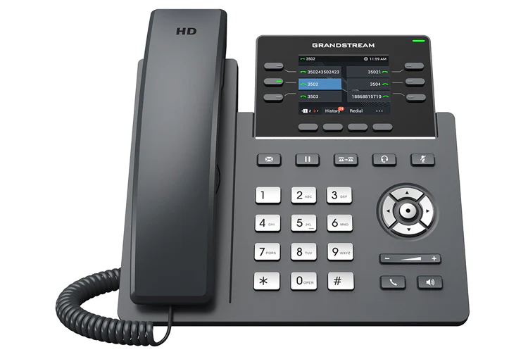 Grandstream GRP2613W 6 Lines, 6 SIP Accounts, PoE + GigE, WiFi - Image 4