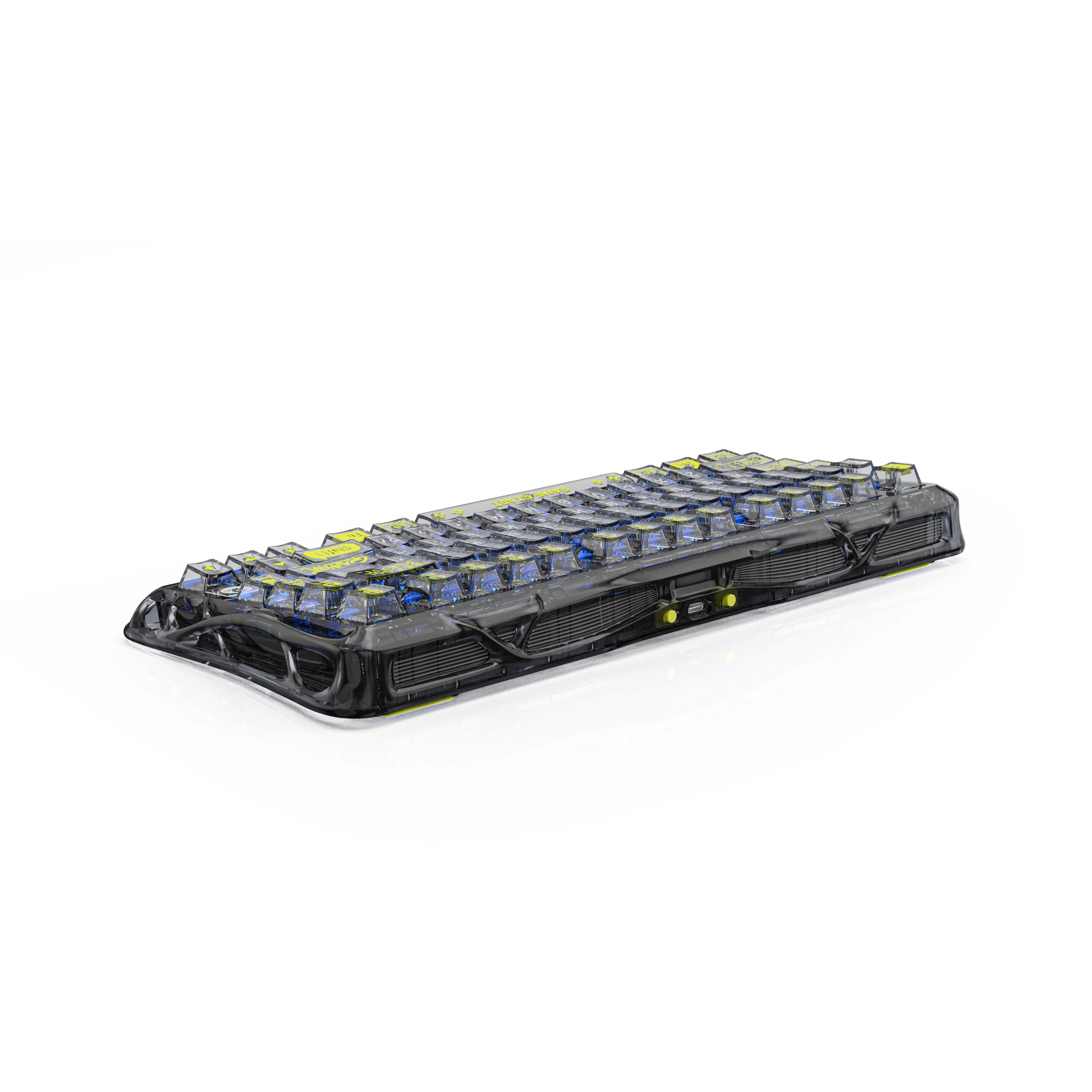 GravaStar Mercury K1 Lite Gaming Mechanical Keyboard (Transparent Black) - Image 3