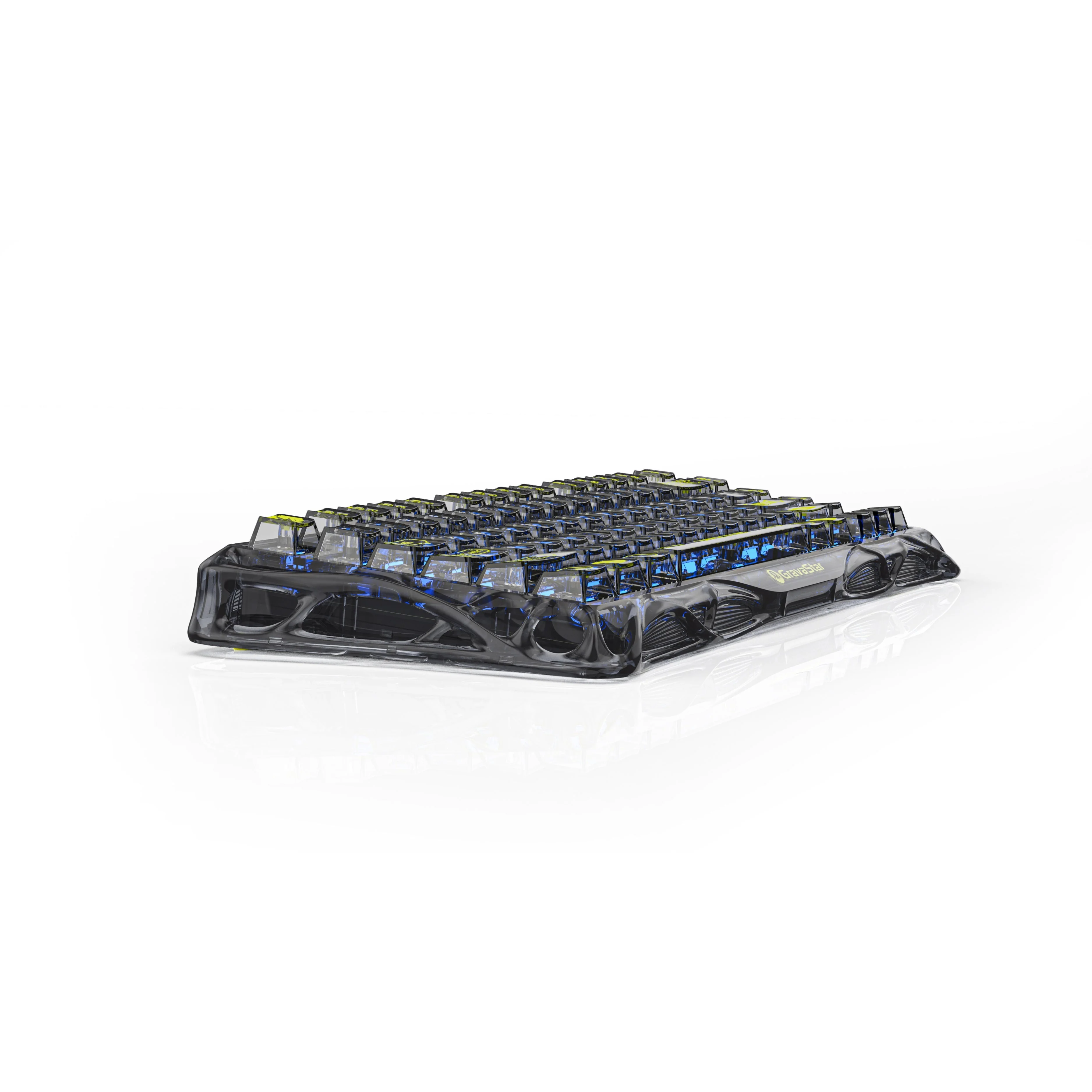 GravaStar Mercury K1 Lite Gaming Mechanical Keyboard (Transparent Black) - Image 4