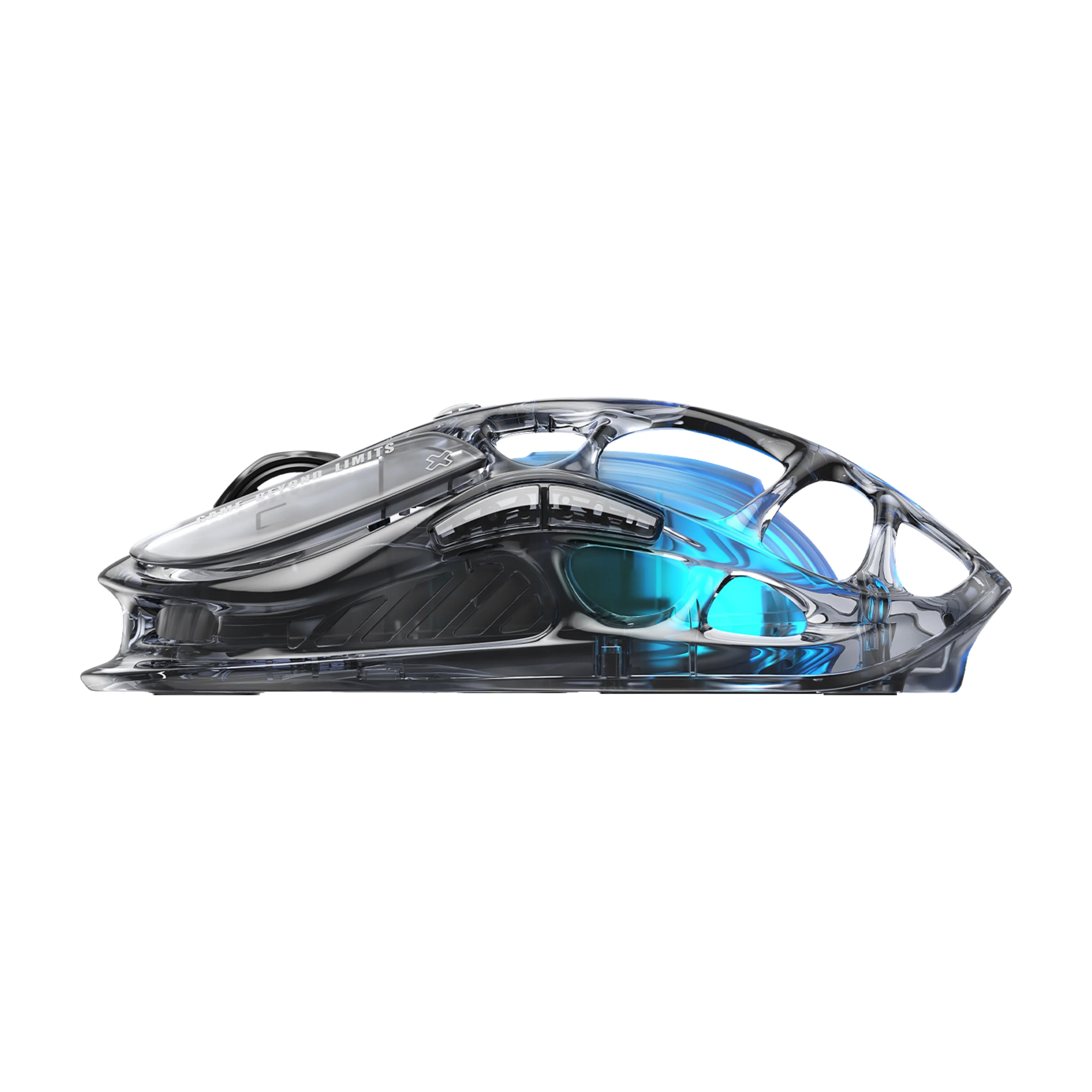 GravaStar Wireless Gaming Mouse Mercury M2 (Transparent Black) - Image 3
