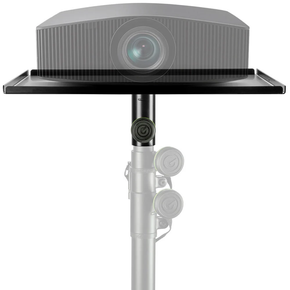 Gravity 42cm Steel Beamer Tray Holder Storage Mount For 35mm Projector Stand BLK - Image 2