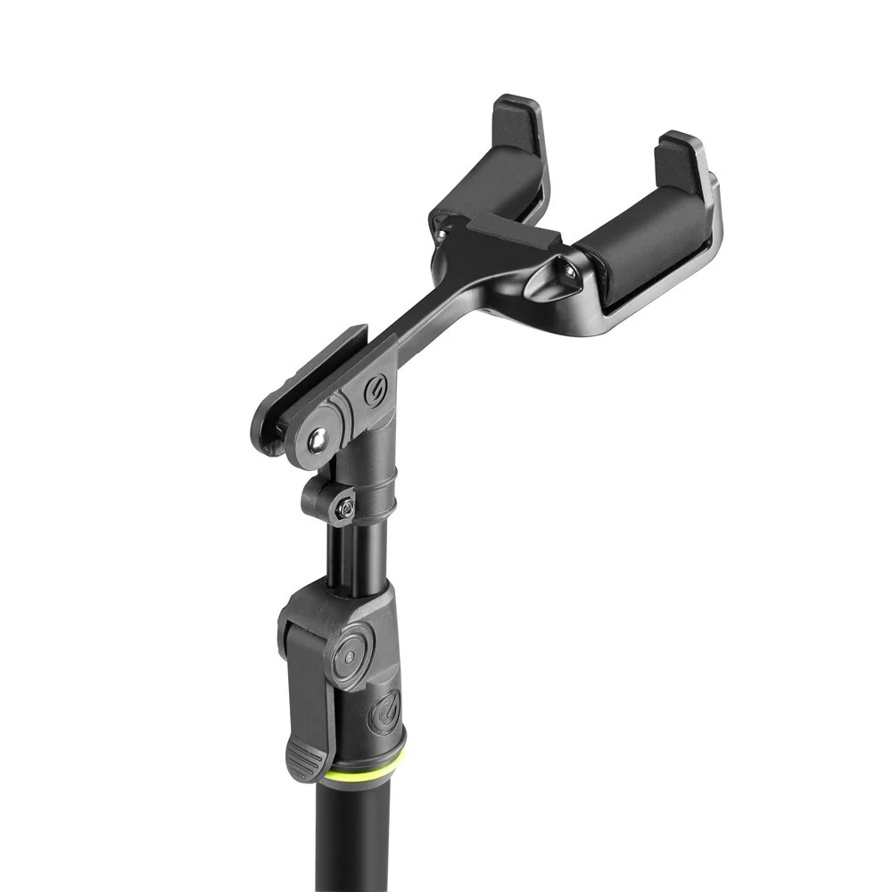 Gravity GS01NHB Foldable 108cm Stand Rack with Neck Hug For Acoustic/Bass Guitar - Image 2