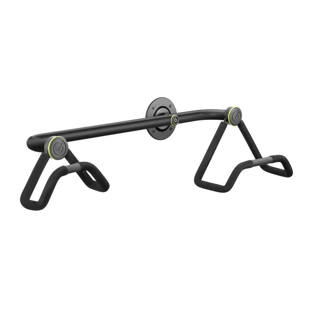 Gravity GSWMB01AB Display Wall Mount Holder Rack Storage For Acoustic Guitar (Black) - Image 2