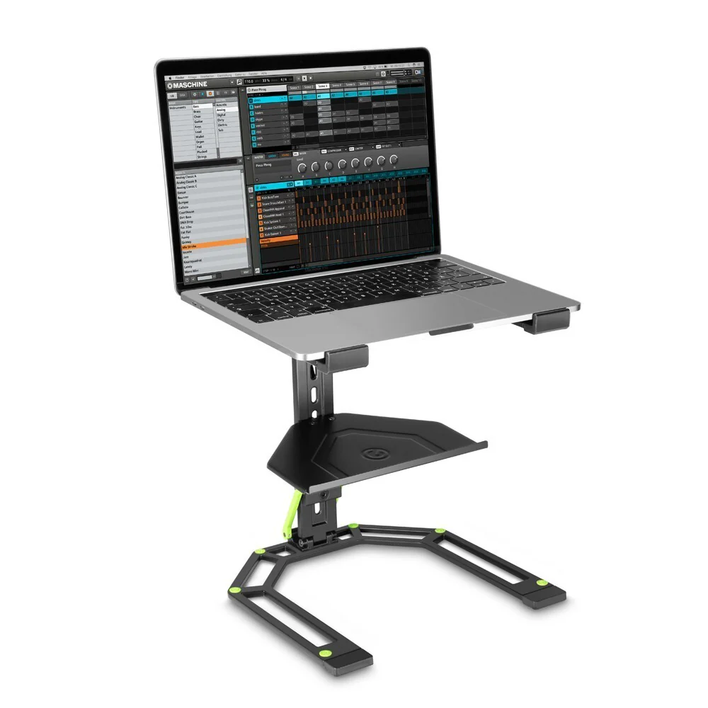 Gravity LTS01B Adjustable 27cm Folding Stand Mount For Laptop and Controller Black - Image 3