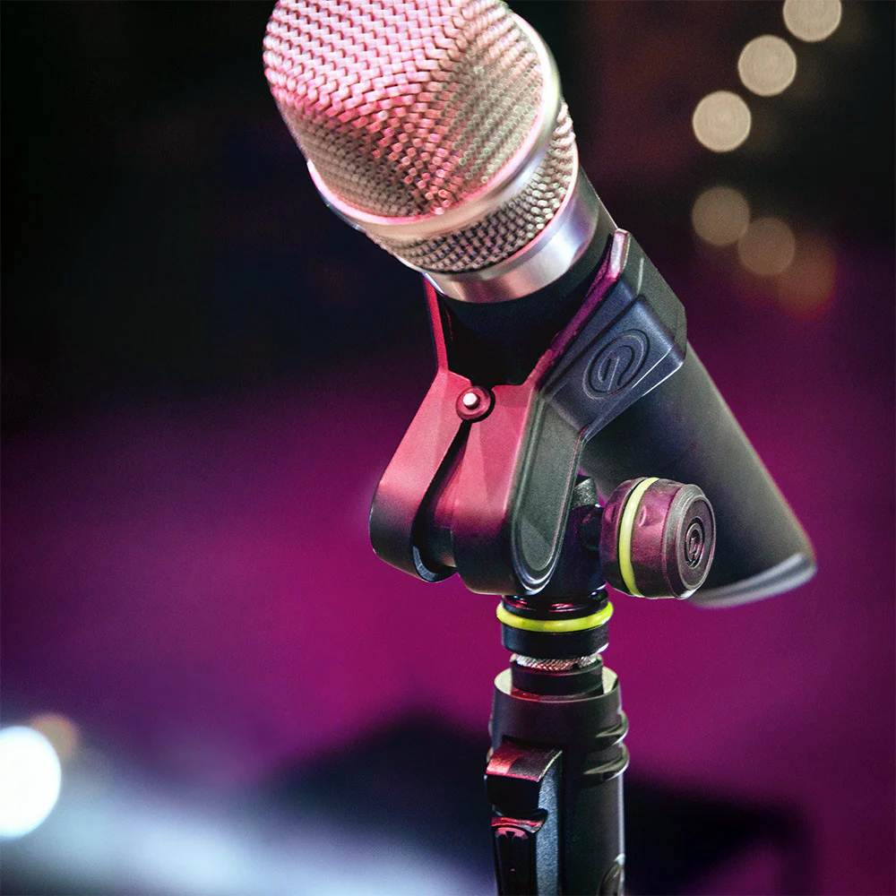 Gravity MSUCLMP Universal Adjustable Plastic Clamp/Clip Adapter For Microphone - Image 4