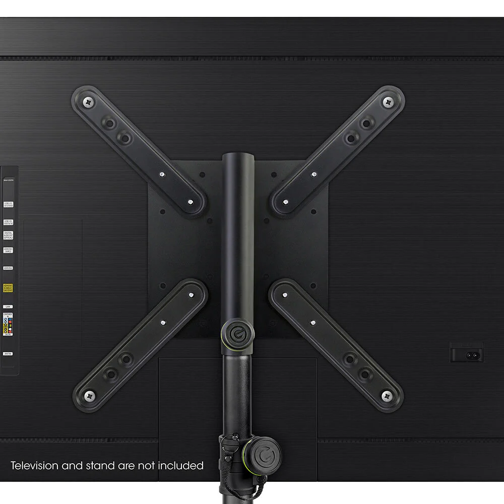 Gravity SAVESA LCD TV Monitor Mount Bracket Holder Storage For 35mm Pole Black - Image 3