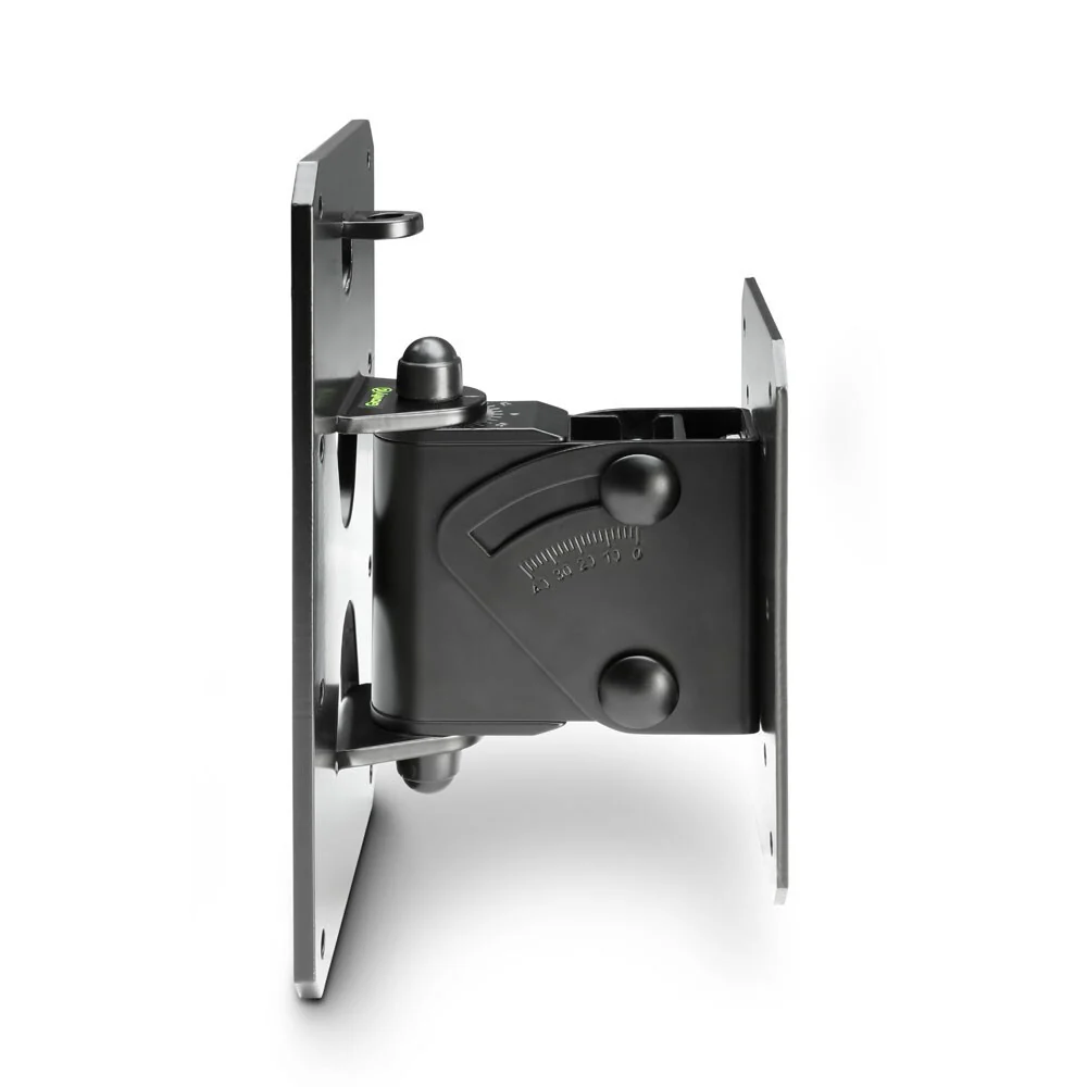 Gravity SPWMBS30B Tilt & Swivel Steel Wall Mount Holder For Speaker 30KG Black - Image 2