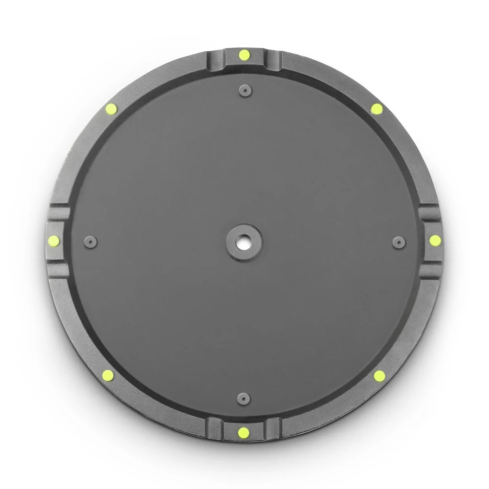 Gravity WB123B 9kg Round Cast Iron Base & Weight Plate/Disc Stand For M20 Poles - Image 3