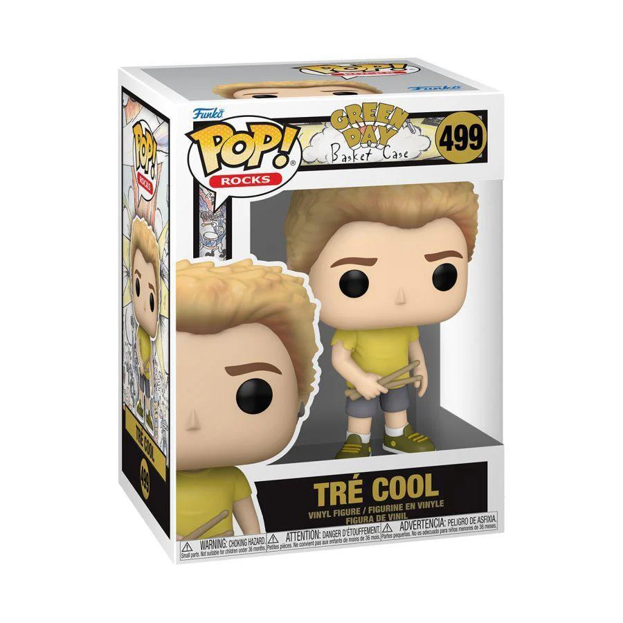 Green Day – Tre Cool (Basket Case) Pop! Vinyl - Image 2