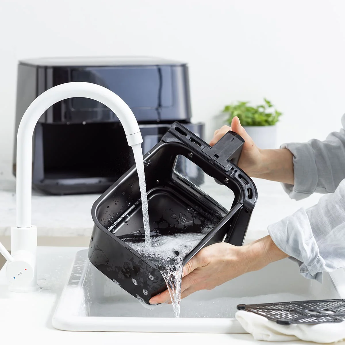 GreenPan Bistro 2 Baskets Electric Airfryer Home Benchtop Kitchen Cookware - Image 8