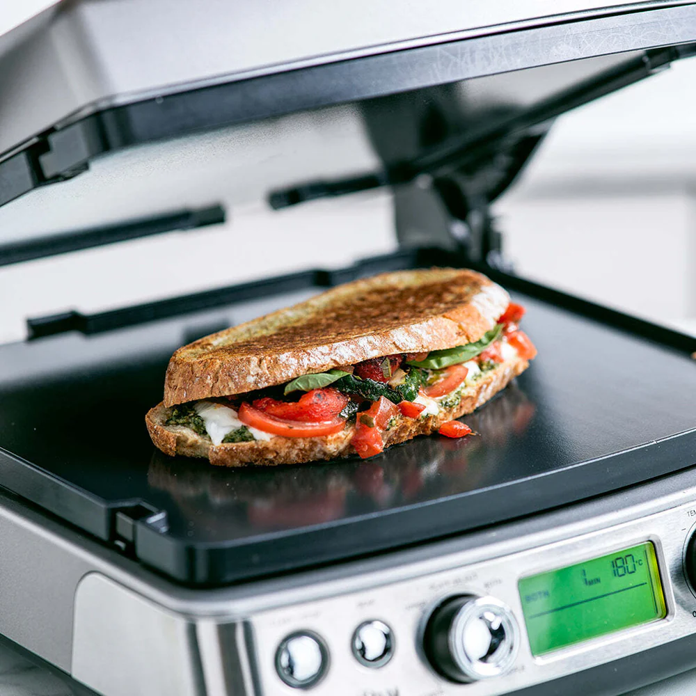 GreenPan Elite Electric Stainless Steel Contact Grill 230V 2200W Home Cookware - Image 4