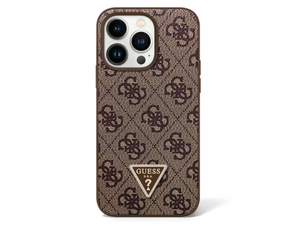 Guess 4G Diamond Edition Phone Case - iPhone 16 (Brown) - Image 2