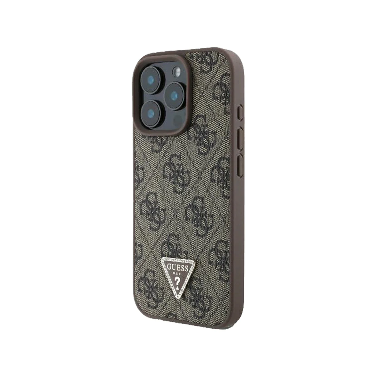 Guess 4G Diamond Edition Phone Case - iPhone 16 Pro (Brown) - Image 2