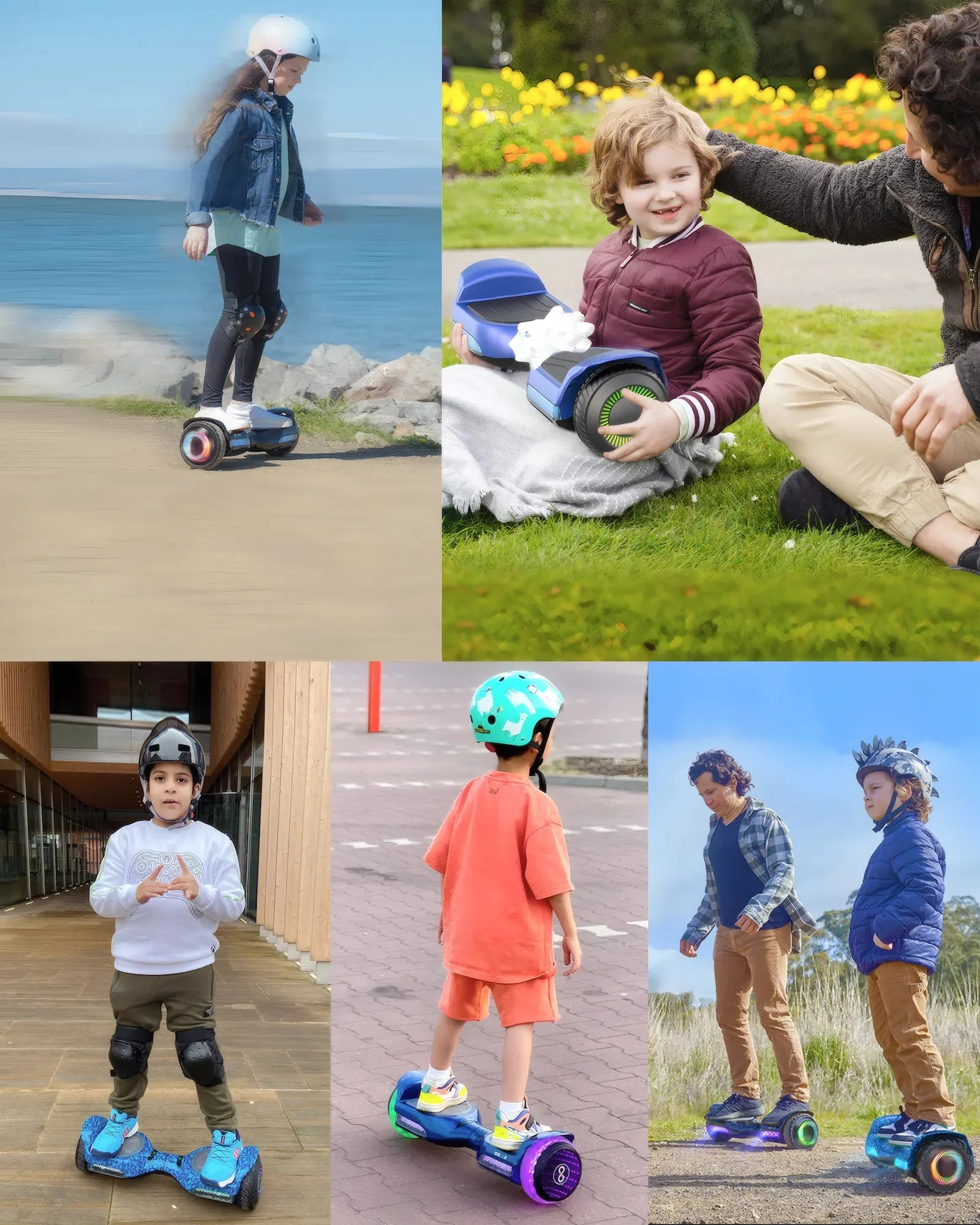 GYROOR G13 Off Road Hoverboard (Black) - Image 7