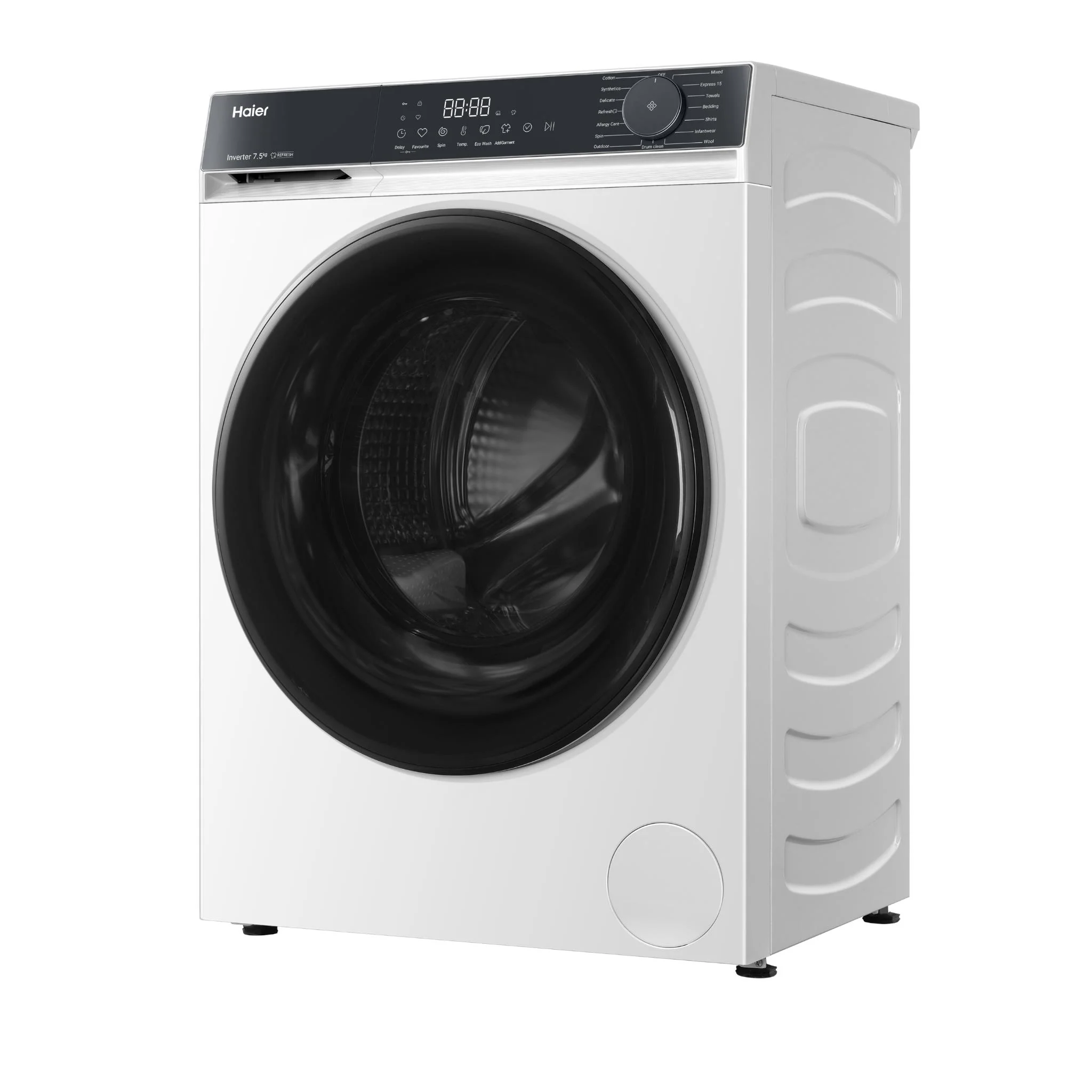 Haier HWF75KW1 300 Series 7.5kg Front Load Washer (White) - Image 8