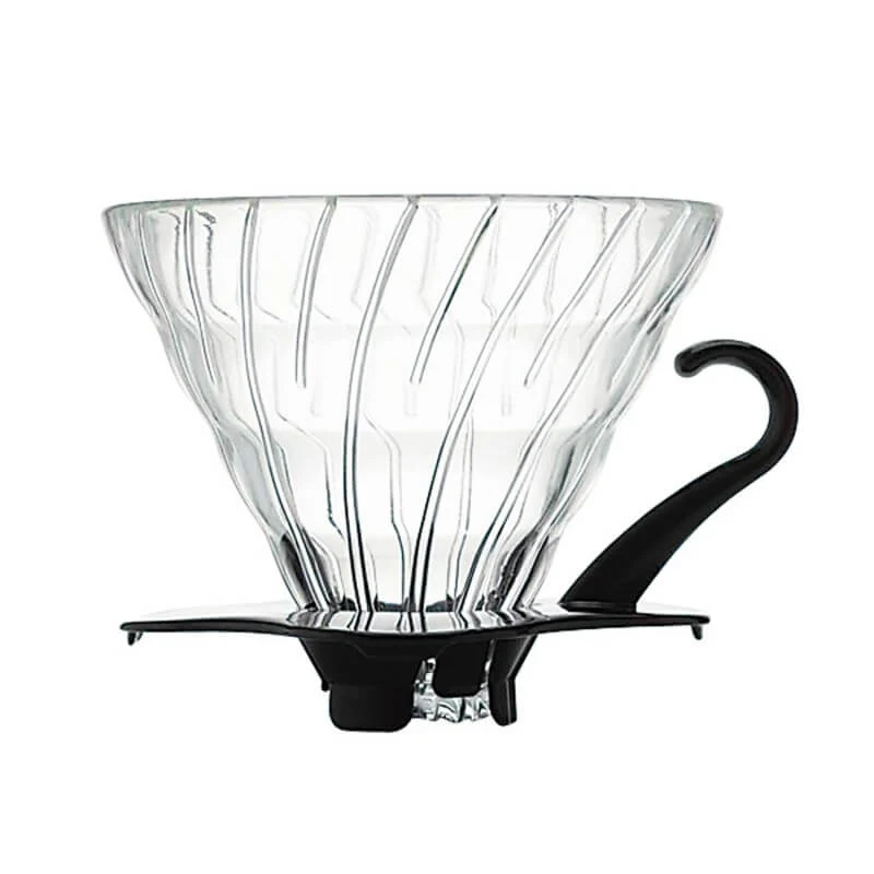 Hario Glass V60 Dripper - 2 Cup / Black - Image 2
