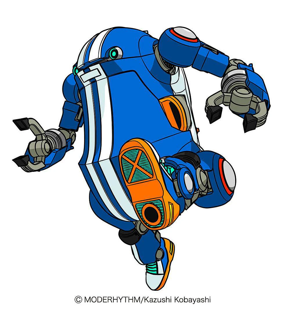 Hasegawa 1/20 20 MechatroWeGo No.05 Sports (Blue) - Image 4