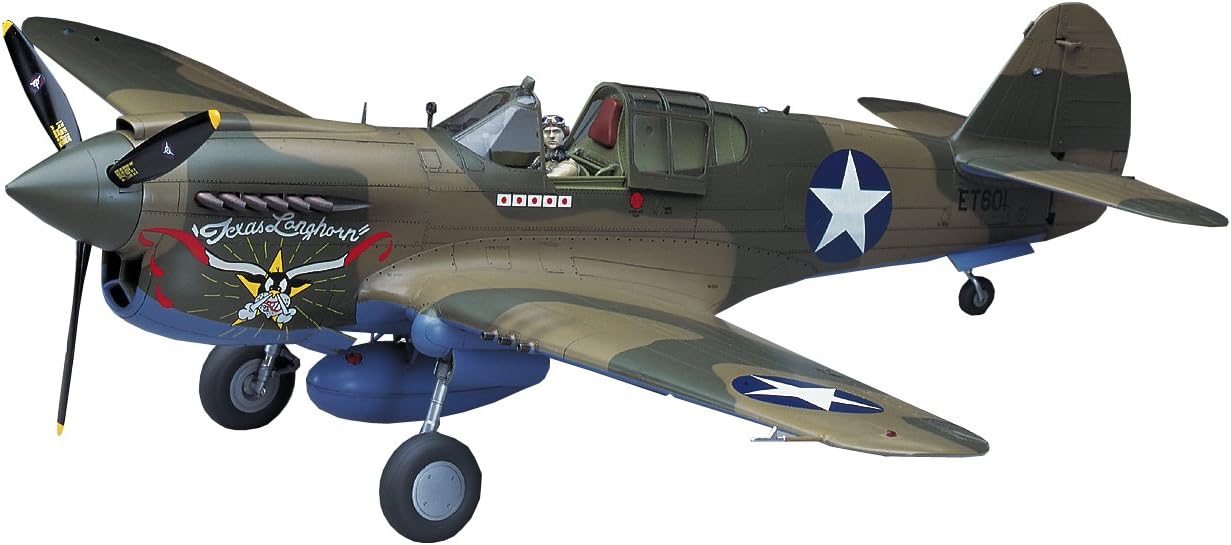 Hasegawa 1/32 P-40E Warhawk (U.S. Army Air Force Fighter) - Image 2