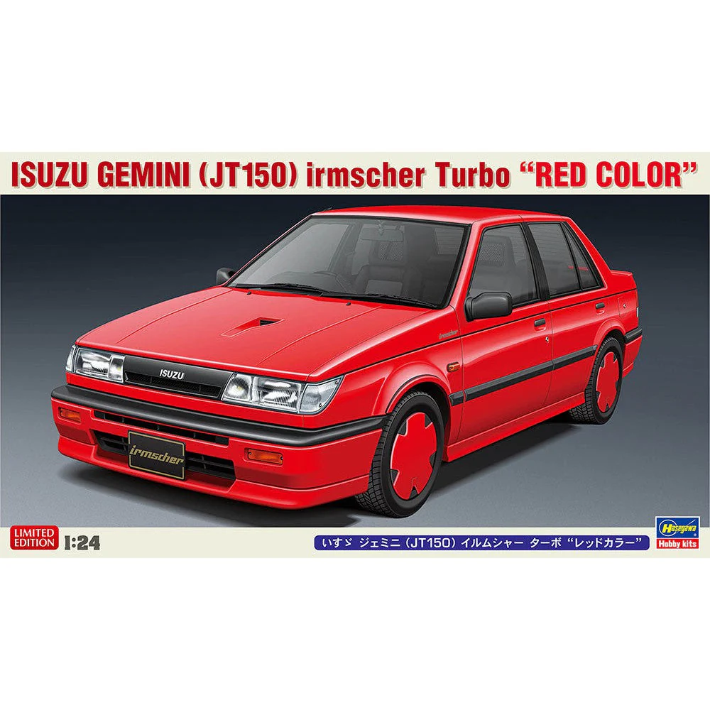 Hasegawa Isuzu Gemini (JT150) Irmscher Turbo 'Red Colour' - Image 3