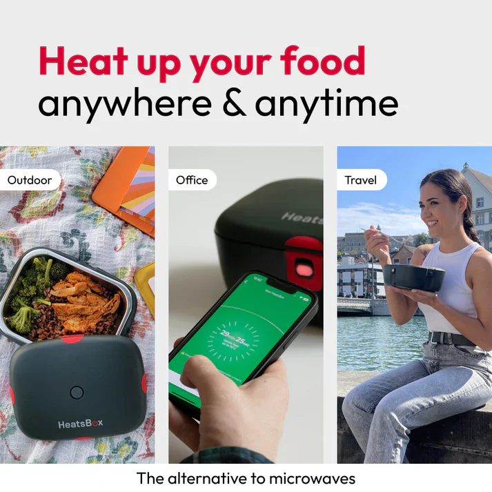 HeatsBox Go Smart heating Lunchbox - Image 3