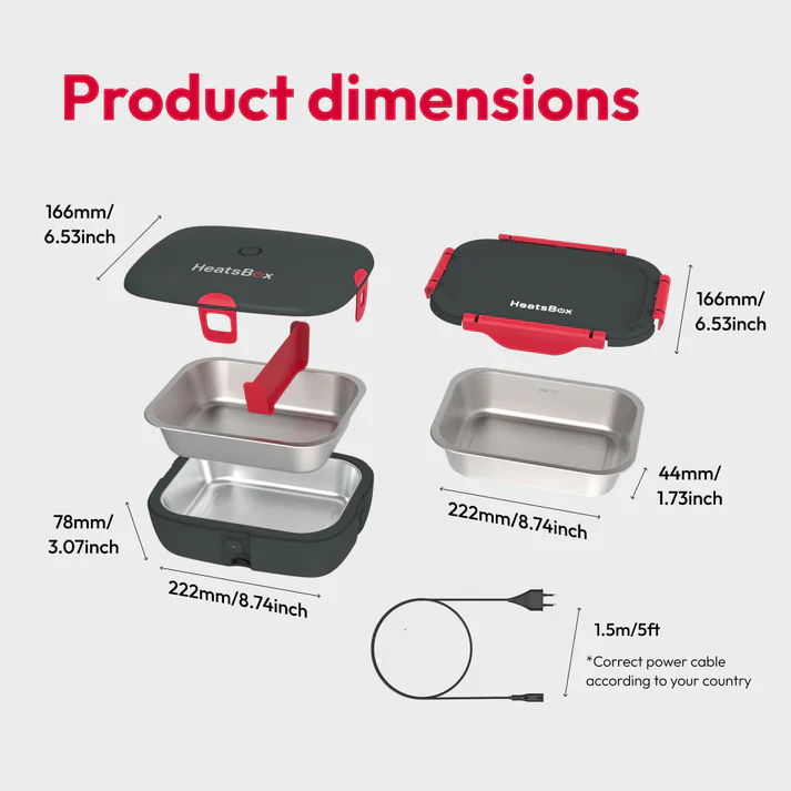 HeatsBox Style+ Smart heating Lunchbox - Image 7