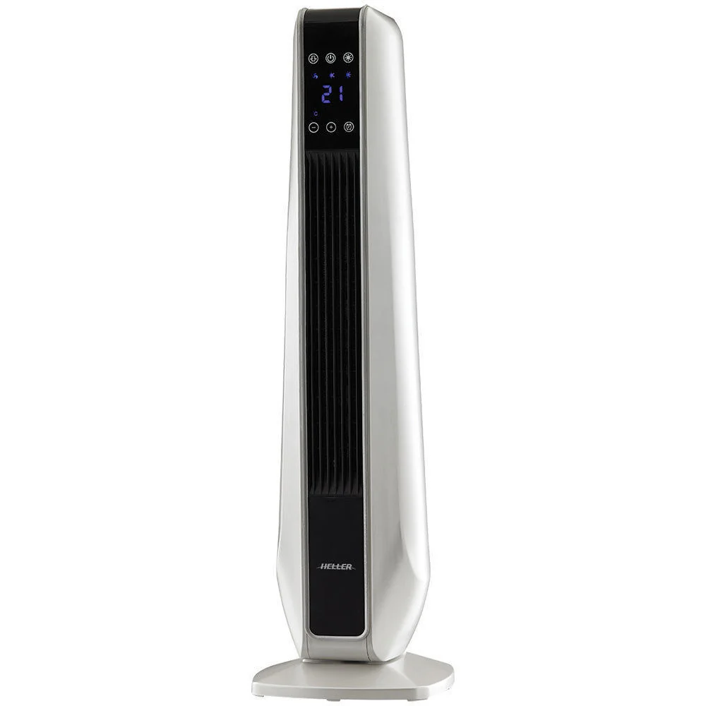 Heller 2400W Ceramic Tower Heater with LED Display - Image 2