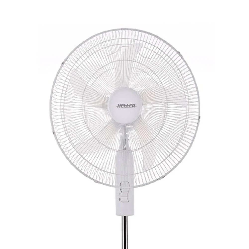 Heller 50cm Adjustable Cooling Air Home/Office Pedestal Fan 50W - White - Image 2