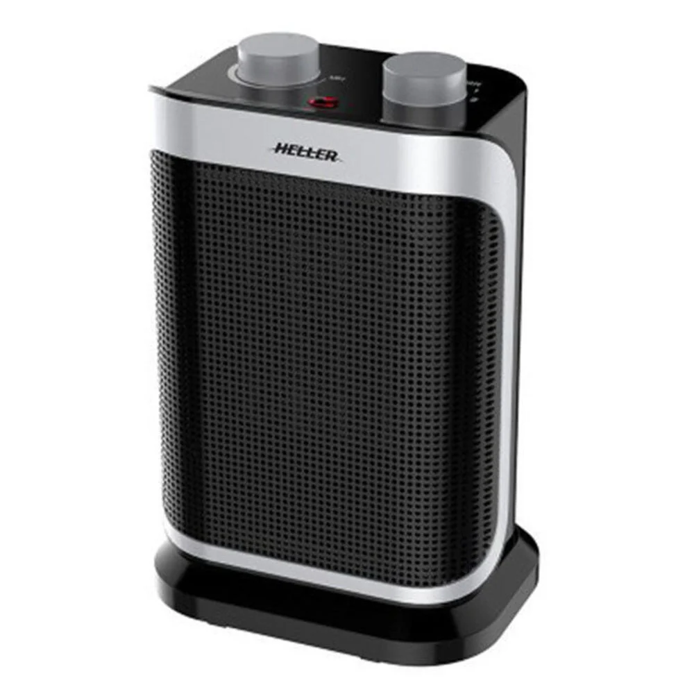 Heller HCFH1500B 1500W Ceramic Fan Heater (Black) - Image 2