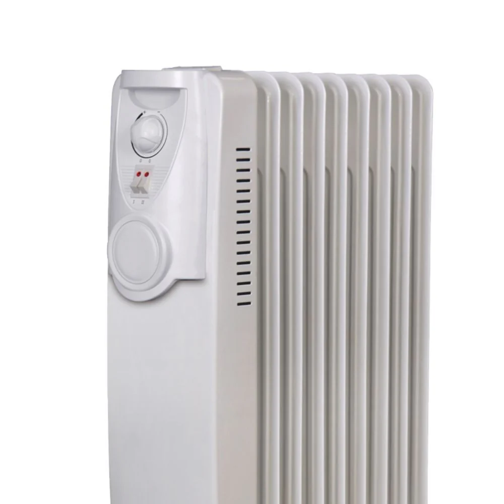 Heller HOCH9 2000W Electric Oil Heater (White) - Image 2