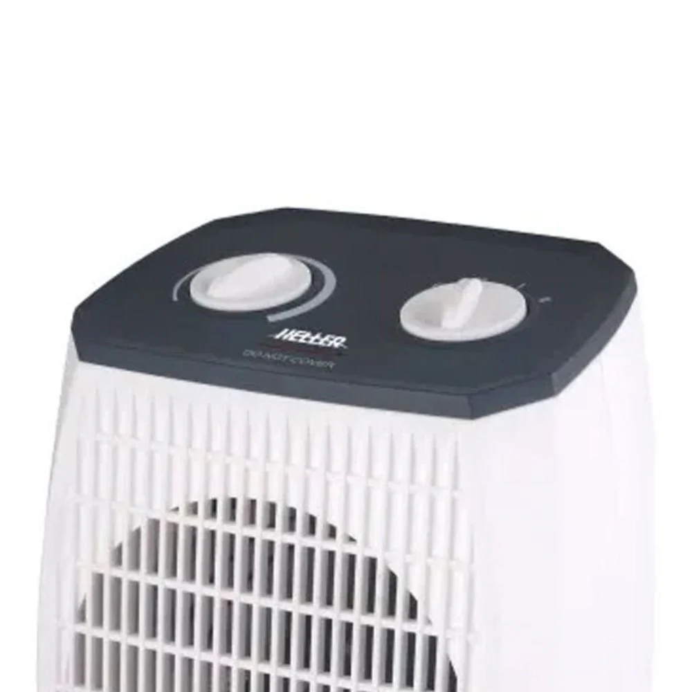 Heller Home Powerful Portable Oscillating Upright Fan Heater - Image 2