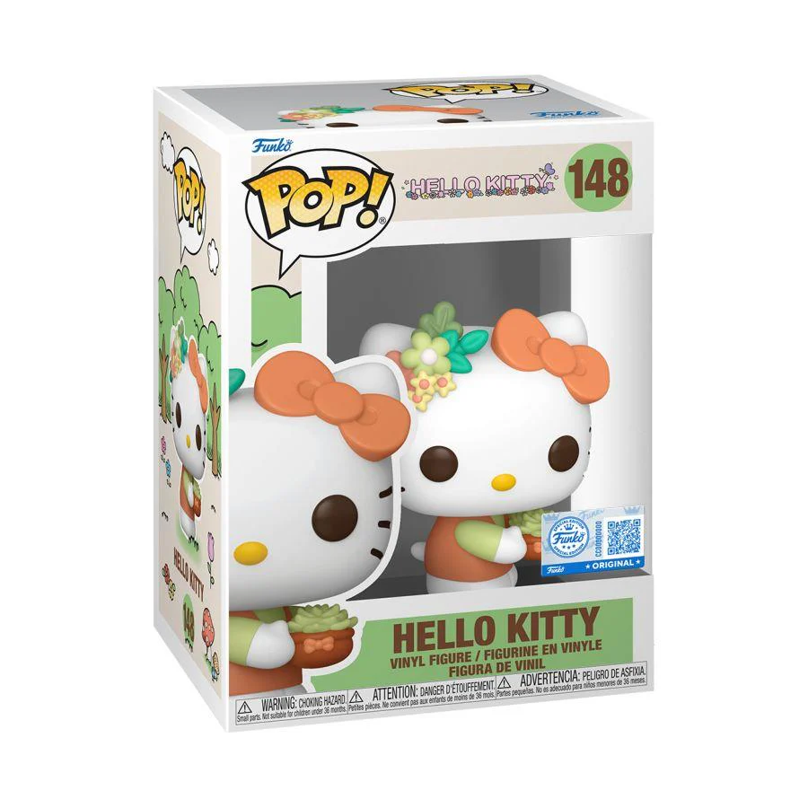 Hello Kitty - Hello Kitty with Plant Pop! Vinyl - Image 2