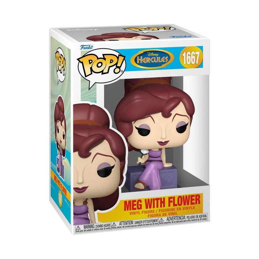 Hercules (1997) - Megara with Flower Pop! Vinyl - Image 2