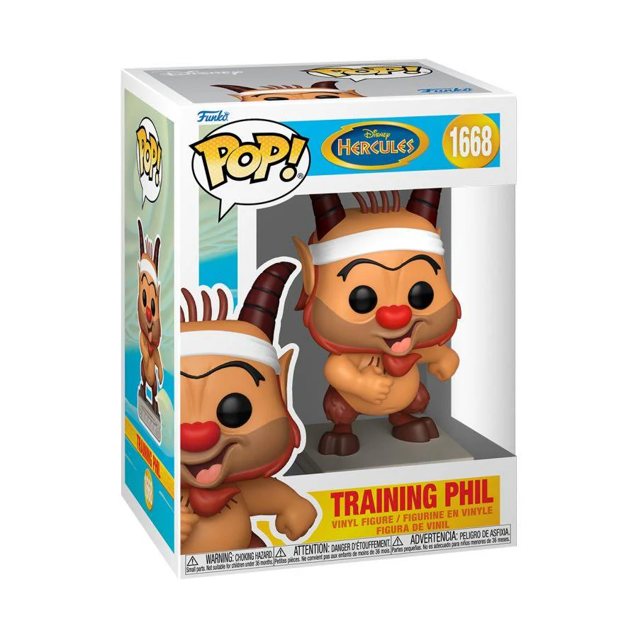 Hercules (1997) - Training Phil Pop! Vinyl - Image 2
