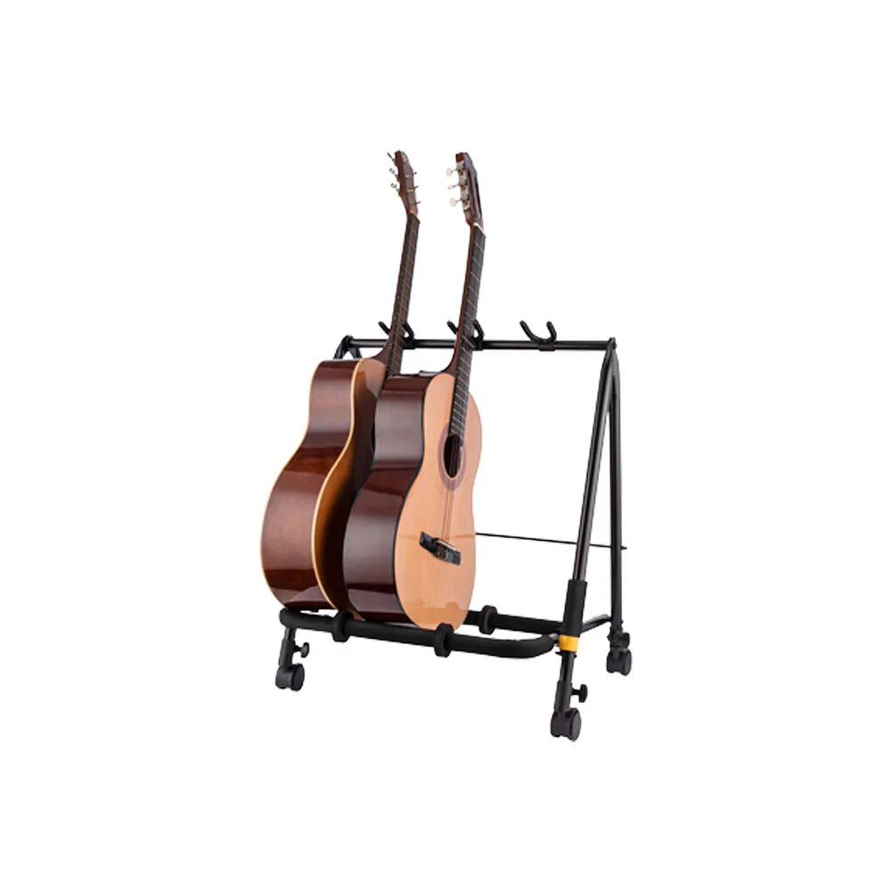 Hercules GS523B Plus Multi Guitar Stand Rack with Casters - Image 2