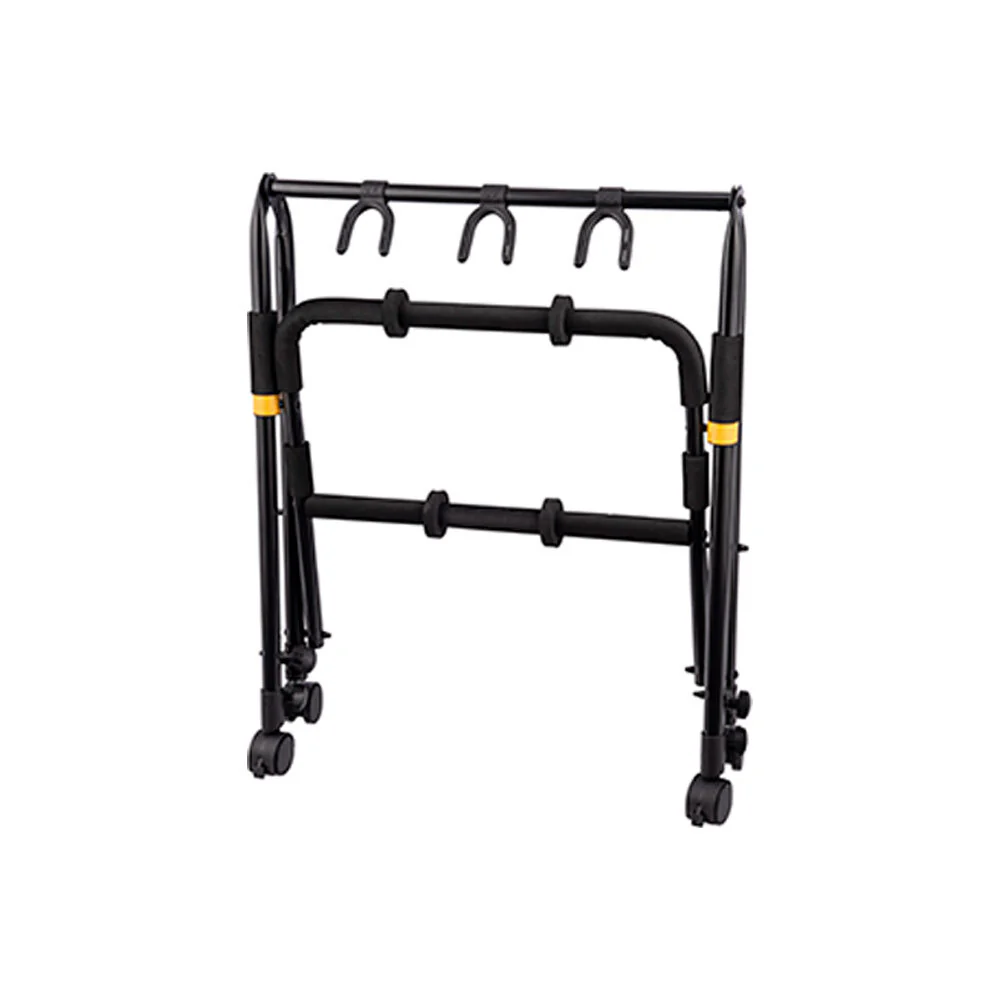 Hercules GS523B Plus Multi Guitar Stand Rack with Casters - Image 3