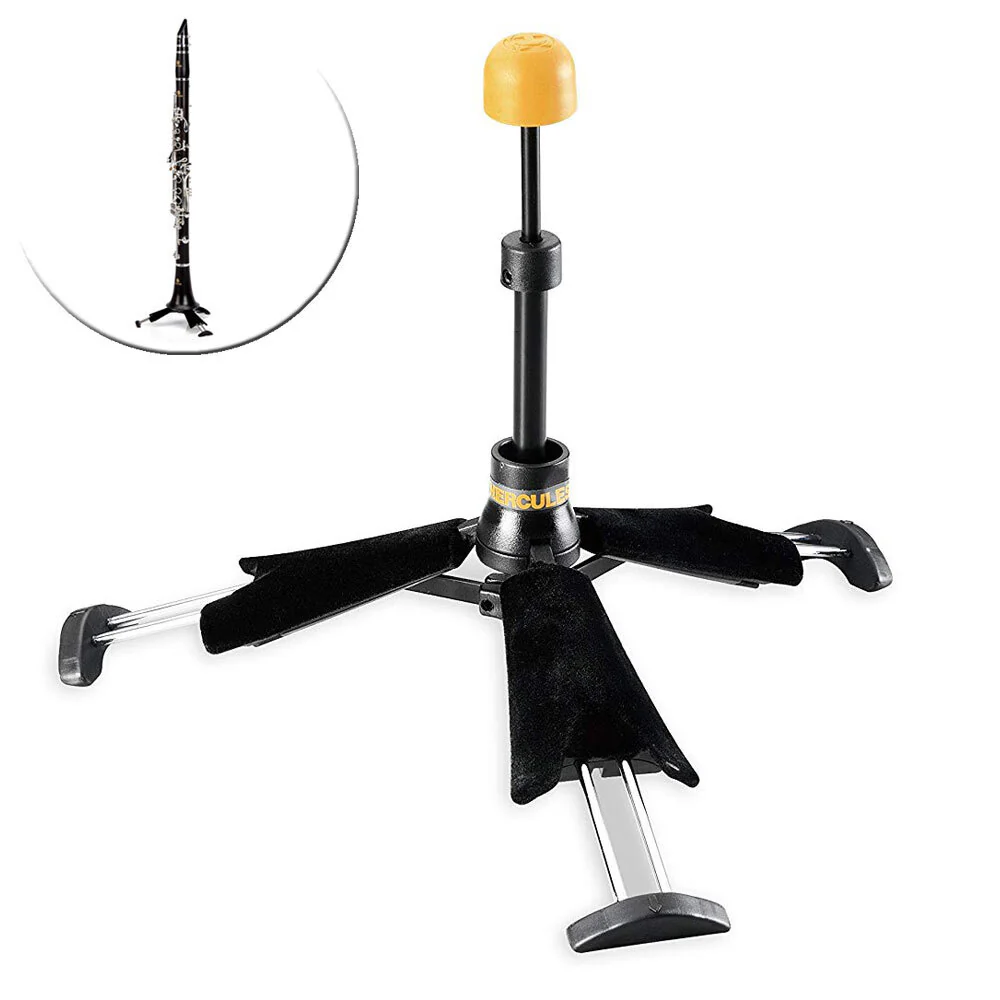 Hercules Travlite In'Bell Clarinet Stand - Image 2