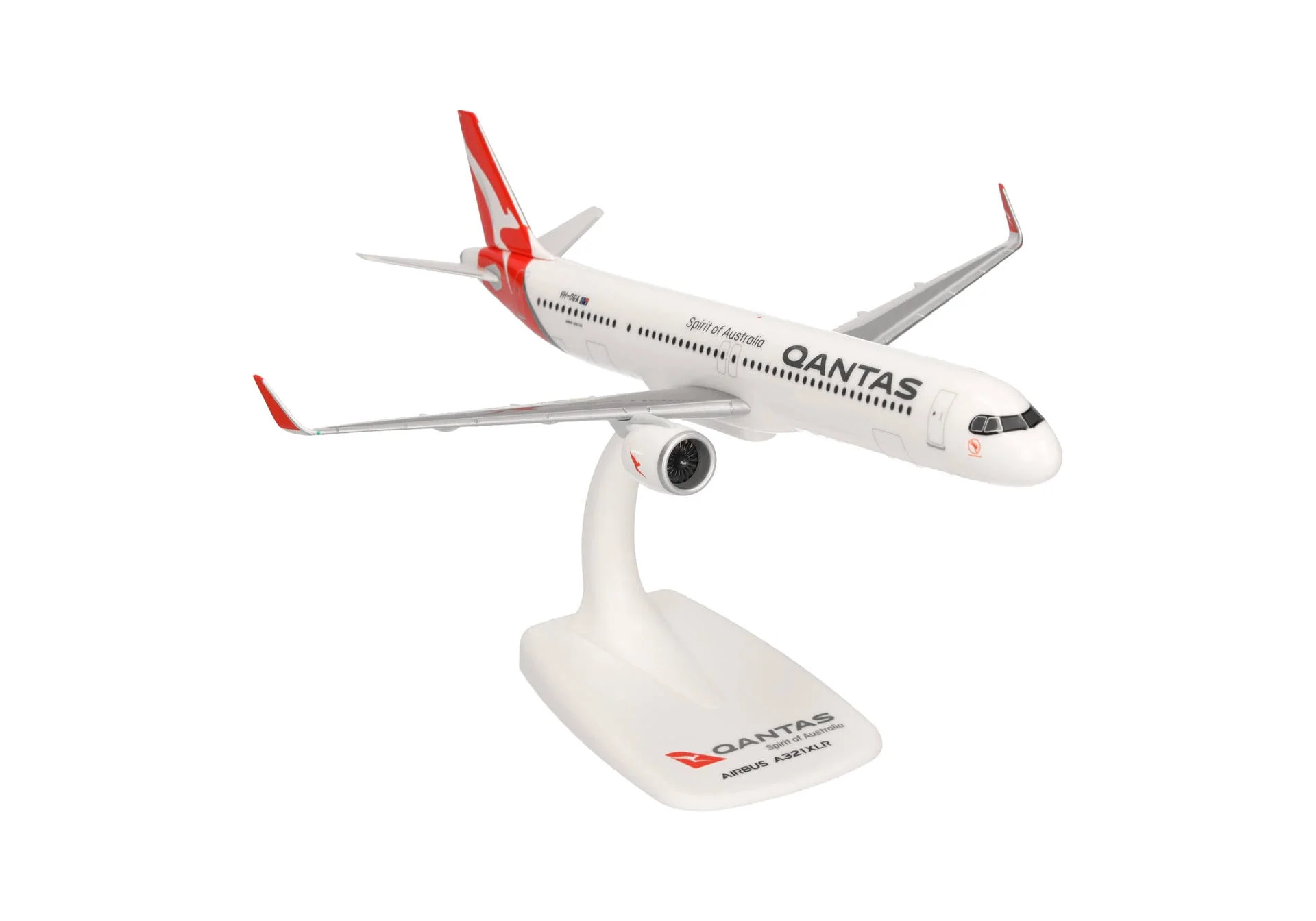 Herpa Qantas 1/200 SNAP FIT Qantas Airbus A321XLR VH-OGA - Image 3