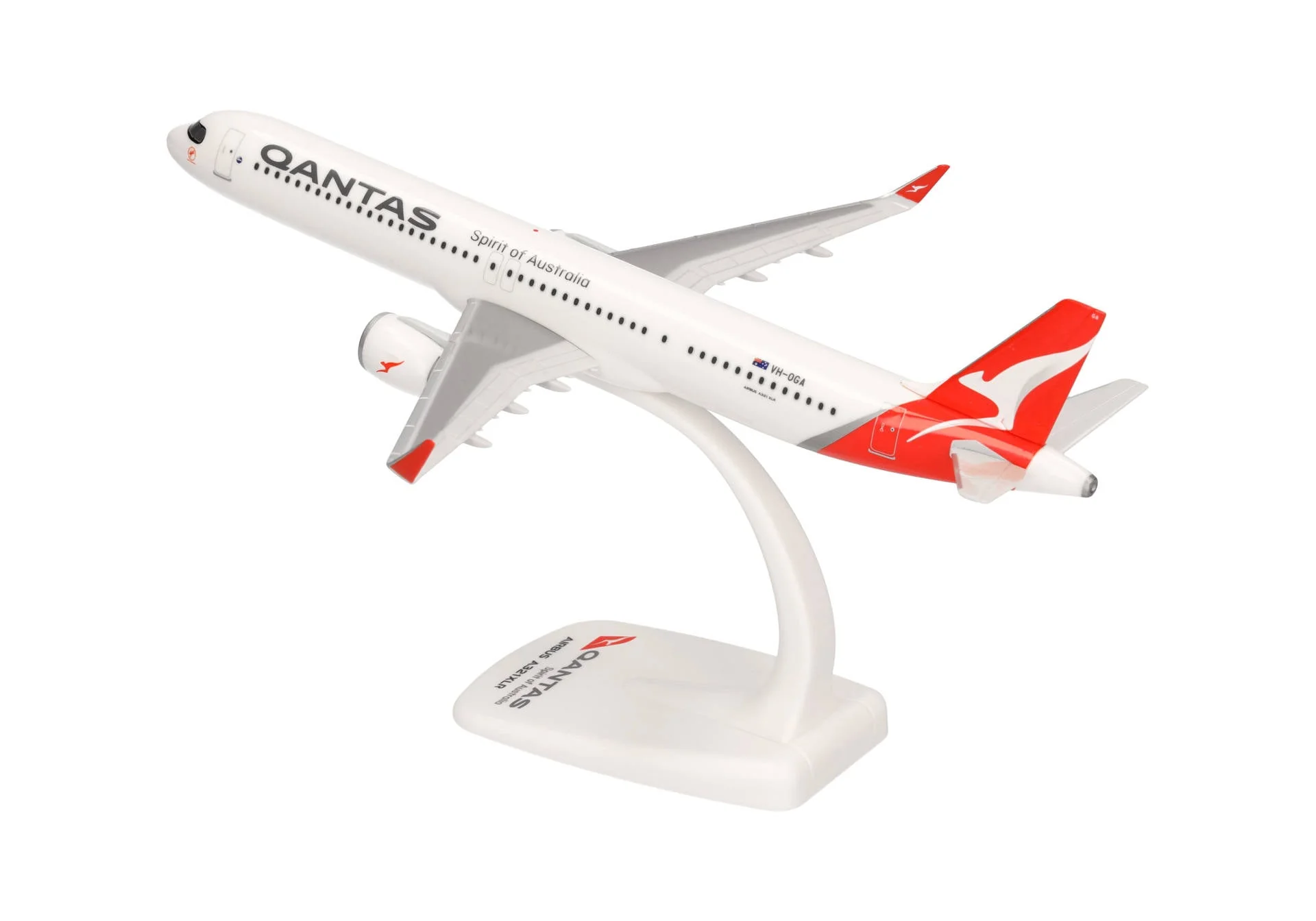 Herpa Qantas 1/200 SNAP FIT Qantas Airbus A321XLR VH-OGA - Image 5