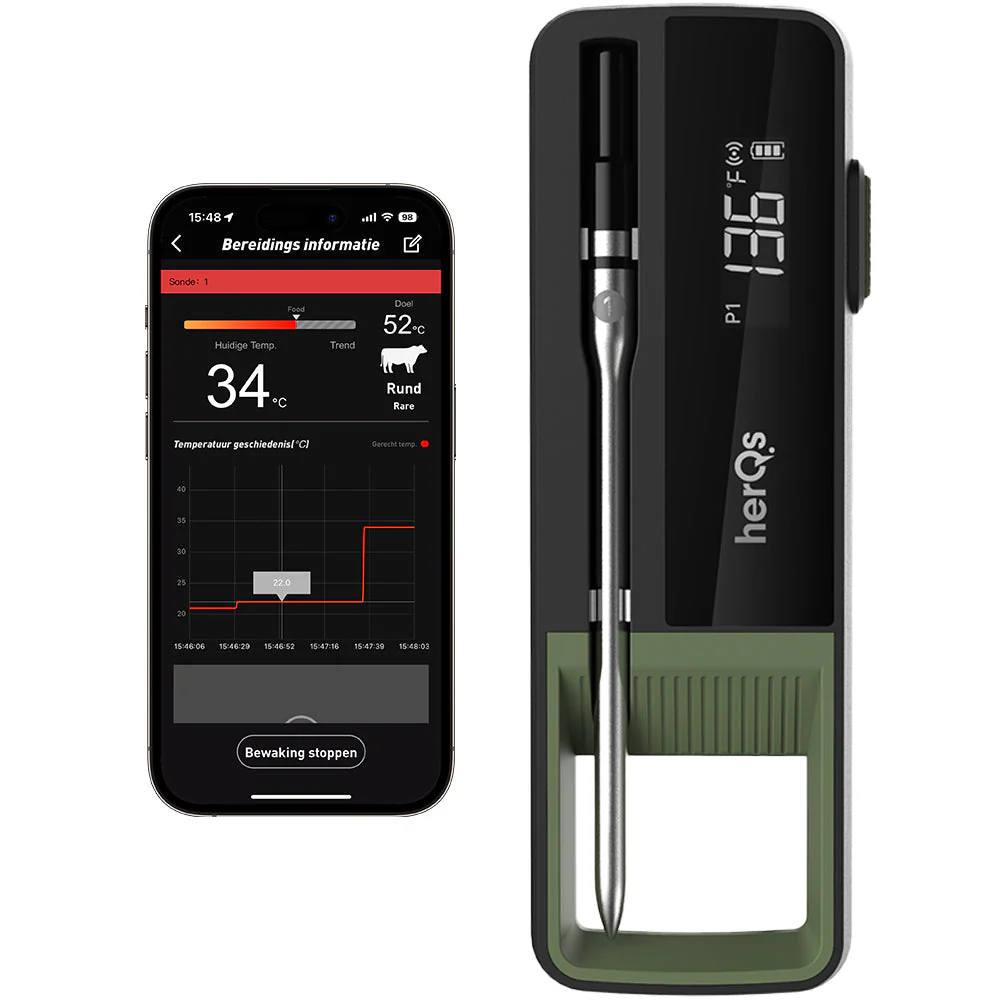 HerQs Single Max - Wireless Meat Thermometer - Image 6