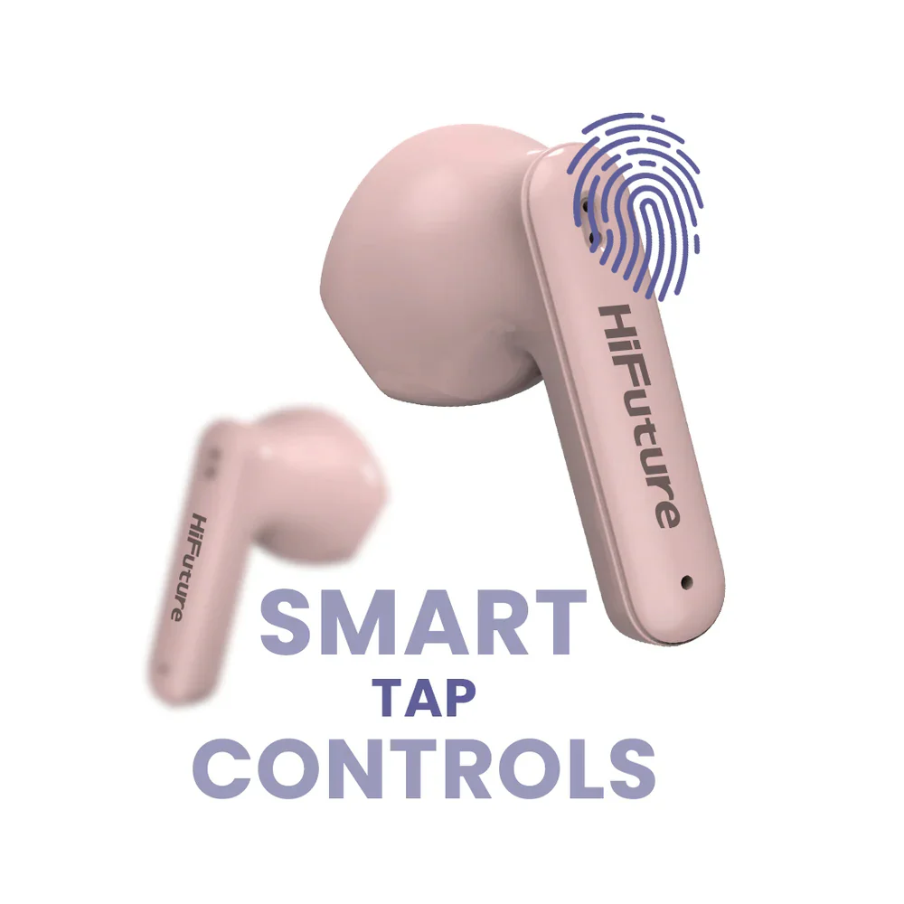 HiFuture ColourBuds2 True Wireles Earbuds (Pink) - Image 8