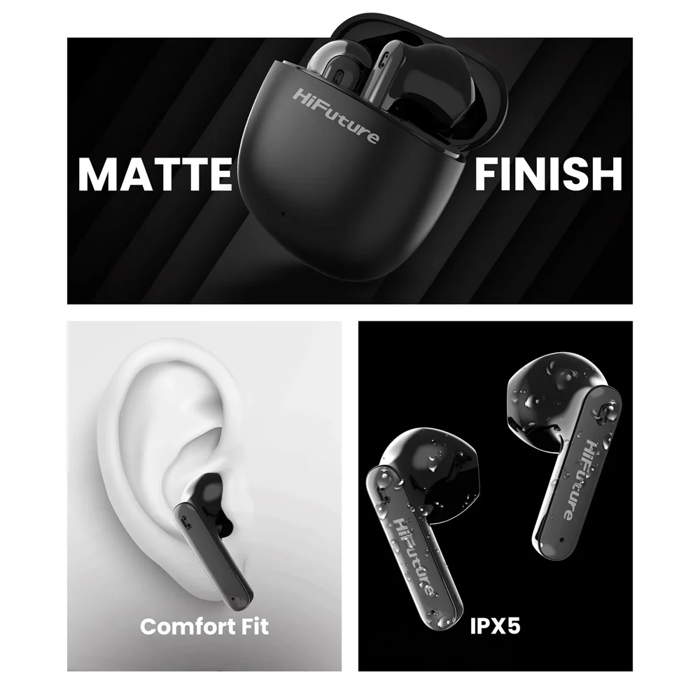 HiFuture ColourBuds2 True Wireless Earbuds (White) - Image 8