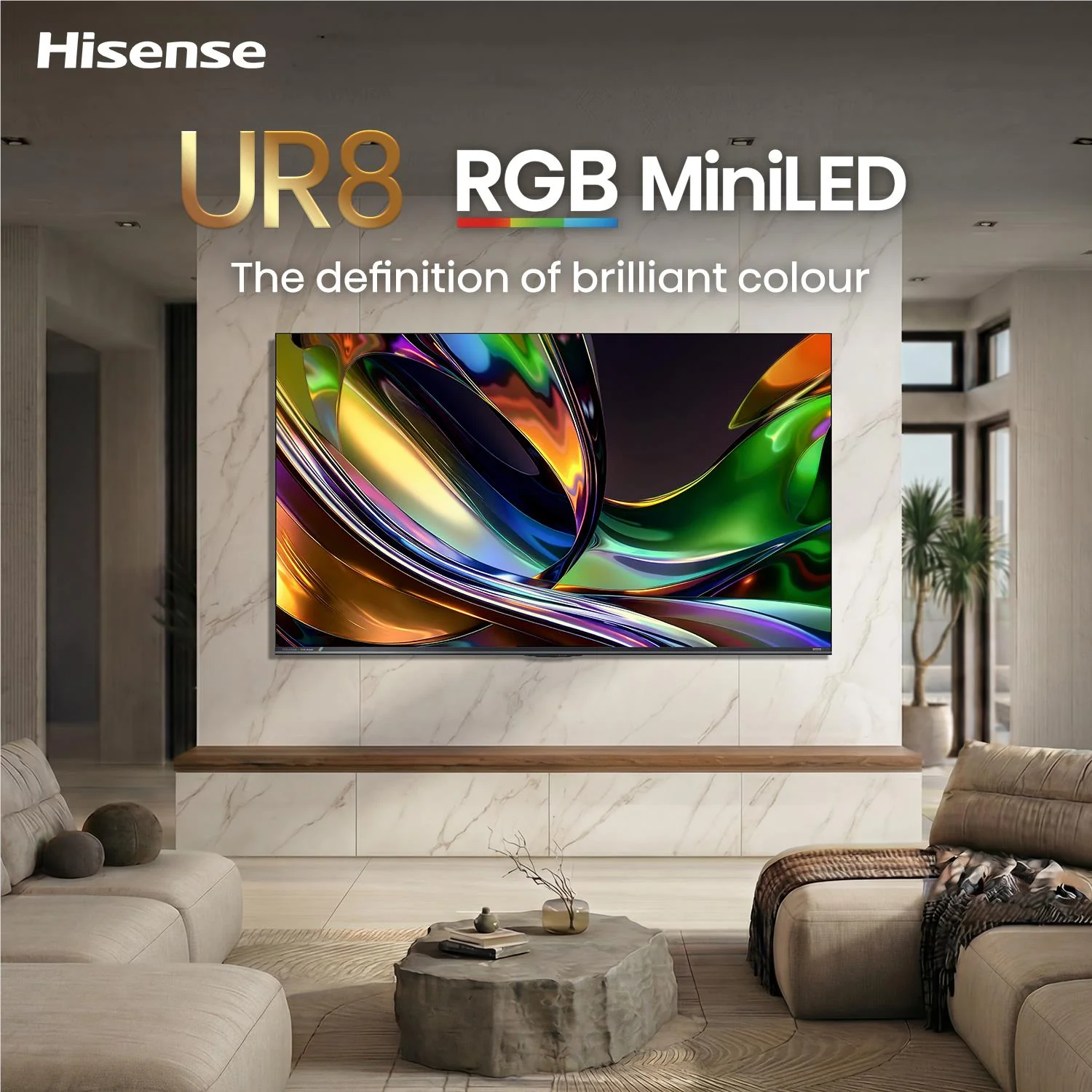 Hisense 55" UR8SAU ULED 4K UHD RGB Mini-LED Smart TV [2026] - Image 6