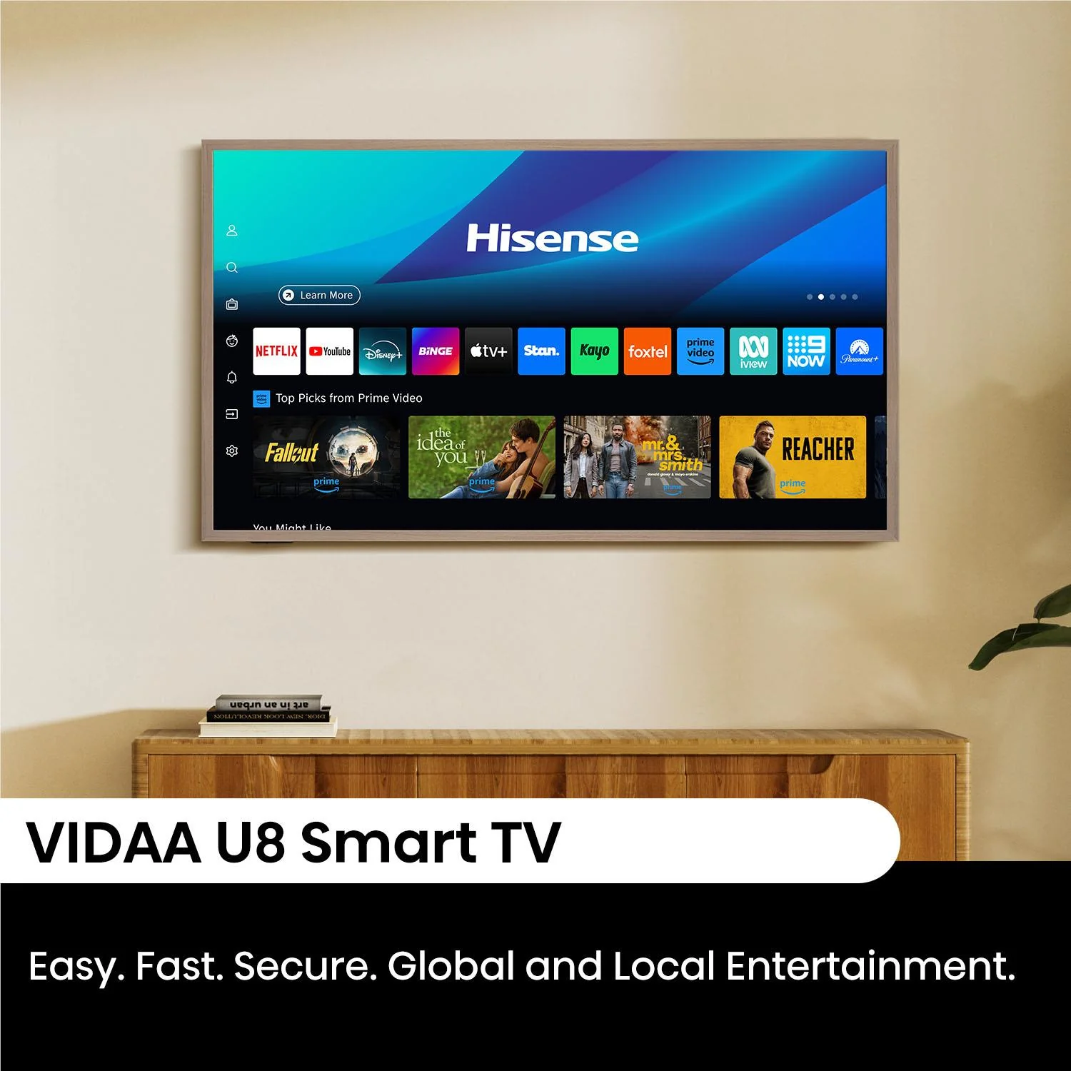 Hisense 75" S7QAU Canvas 4K QLED Smart TV [2025] - Image 12