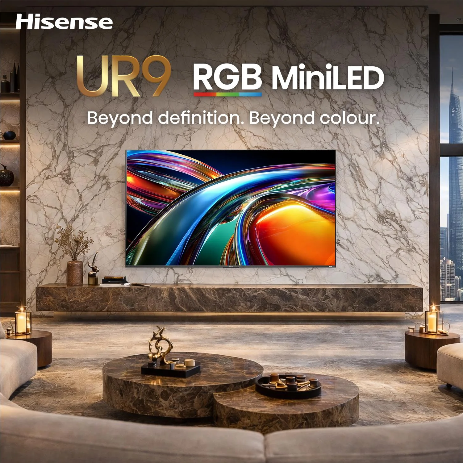 Hisense 85" UR9SAU ULED 4K UHD RGB Mini-LED Smart TV [2026] - Image 6