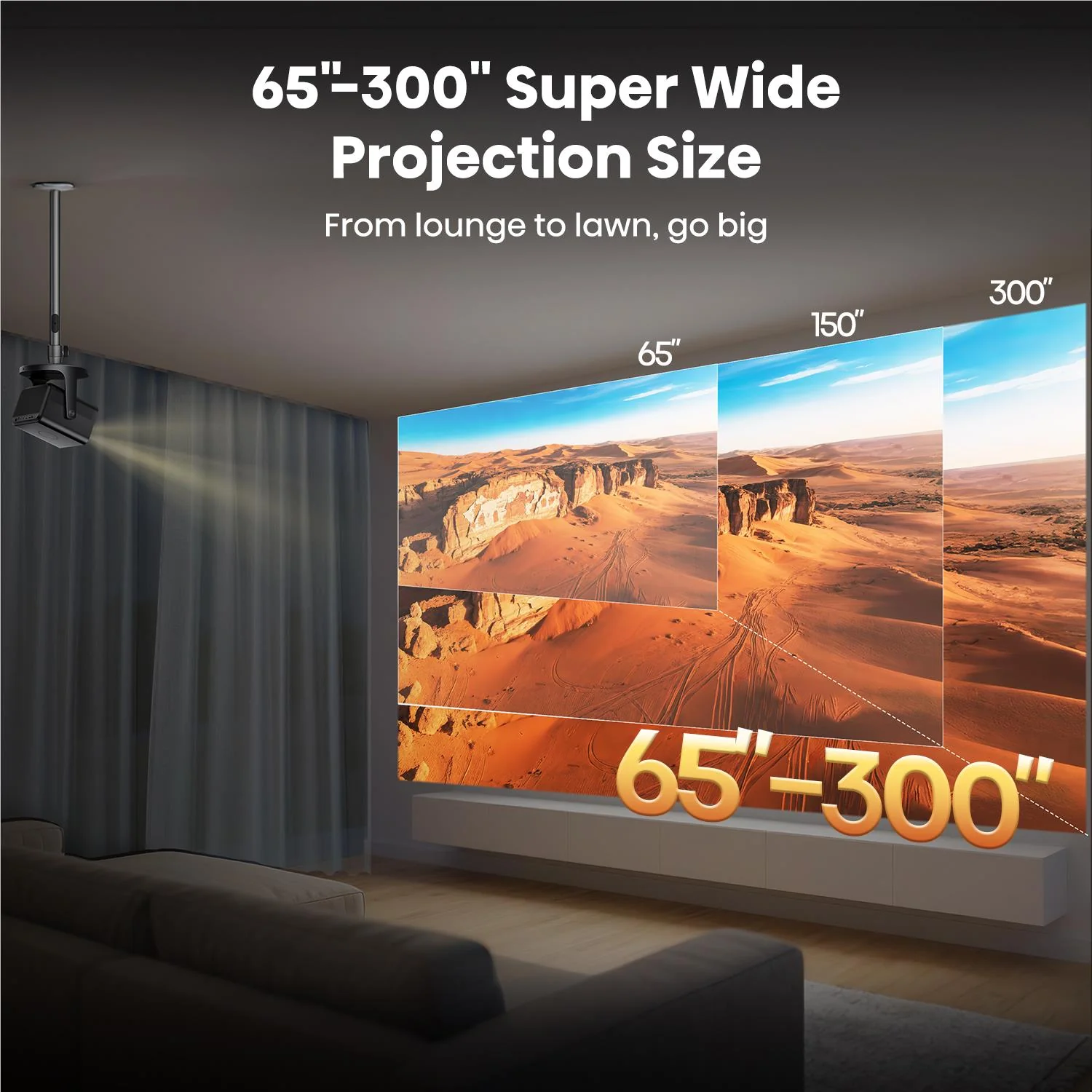 Hisense C3 65"-300" 4K Triple Laser Projector - Image 4