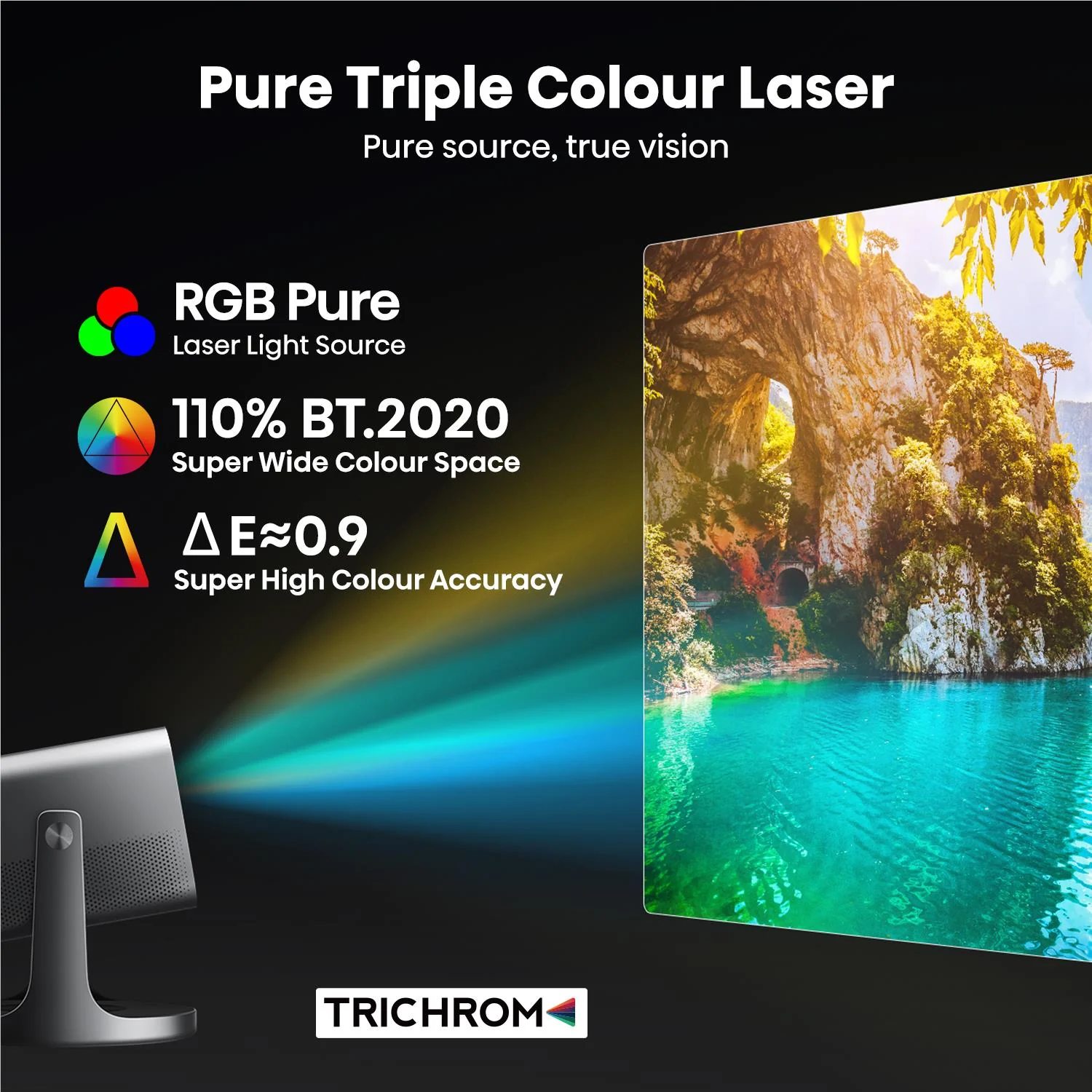 Hisense C3 65"-300" 4K Triple Laser Projector - Image 9